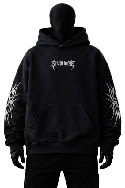 Valkyric Ascendant Oversized Hoodie By Sinthrone