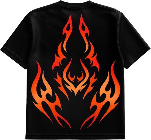 SINFIRE Streetwear Oversized T-Shirt(Limited Edition) By Sinthrone