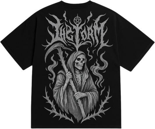 Dark Harvest Streetwear Oversized T-Shirt By Sinthrone