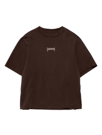 Premium Chocolate Brown Streetwear Oversized T-Shirt By Sinthrone