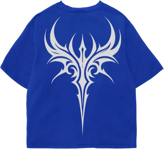 Blue Revenant Streetwear Oversized T-Shirt By Sinthrone
