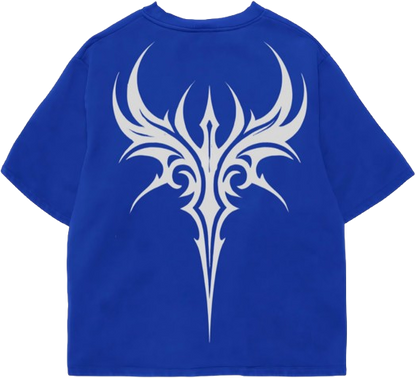 Blue Revenant Streetwear Oversized T-Shirt By Sinthrone