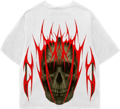 Rusted Crown Streetwear Oversized T-Shirt By Sinthrone