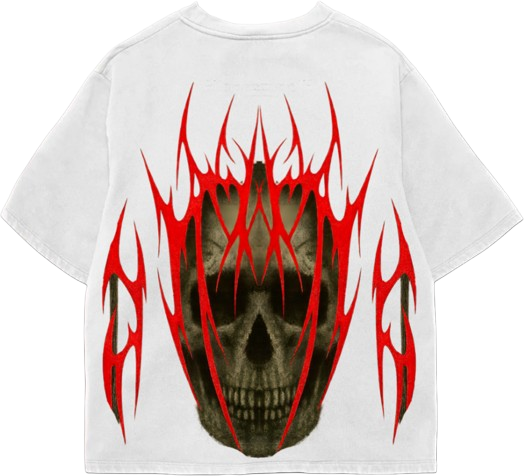 Rusted Crown Streetwear Oversized T-Shirt By Sinthrone