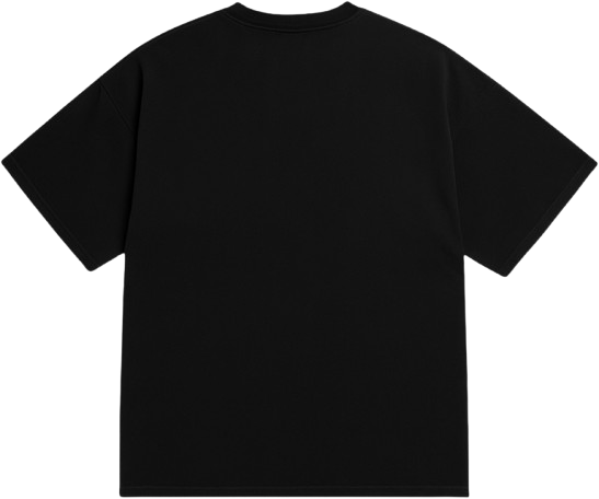 Premium Black Streetwear Oversized T-Shirt By Sinthrone