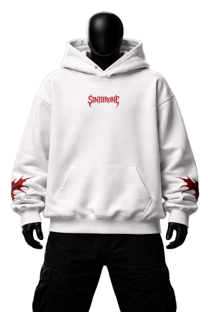 Vampyric Empress Streetwear Oversized Hoodie By Sinthrone