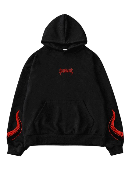 Hellbringer Streetwear Oversized Hoodie By Sinthrone