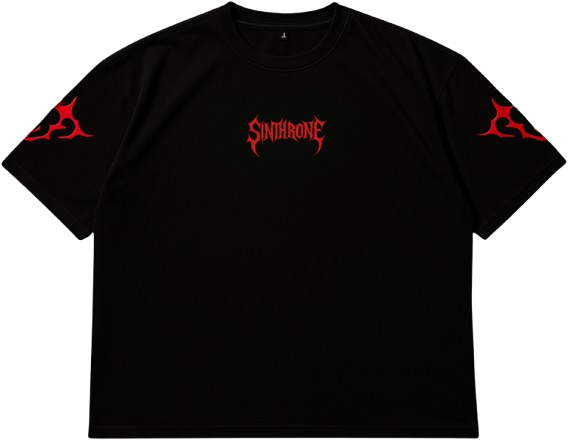 Bloodline Streetwear Oversized T-Shirt By Sinthrone
