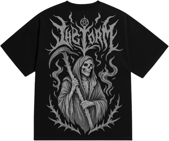 Dark Harvest Streetwear Oversized T-Shirt By Sinthrone