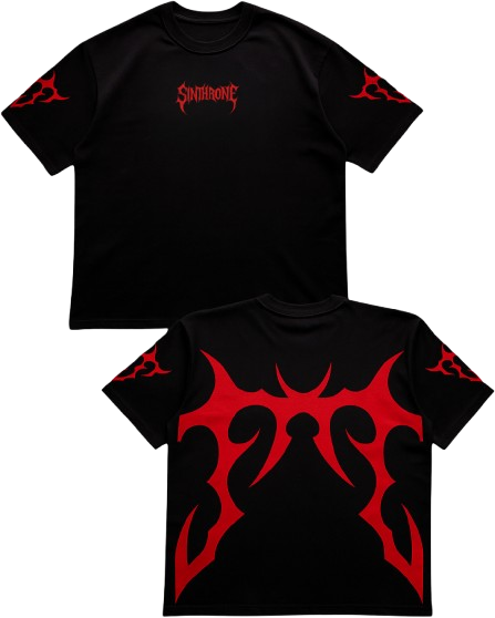Bloodline Streetwear Oversized T-Shirt By Sinthrone