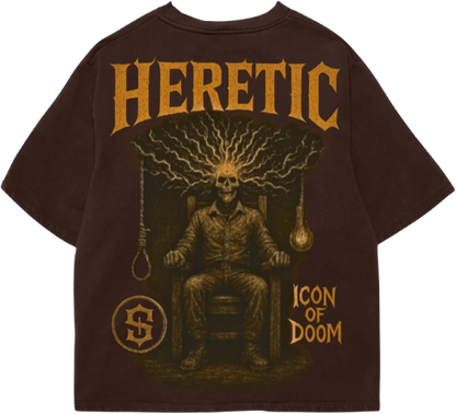 Heretic Streetwear Oversized T-Shirt By Sinthrone