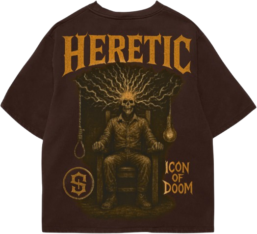 Heretic Streetwear Oversized T-Shirt By Sinthrone