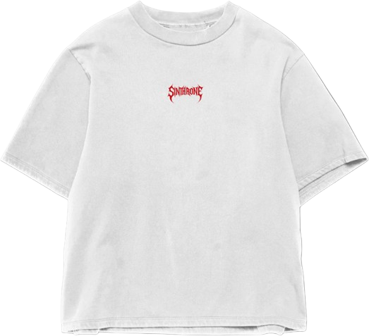 Premium White Streetwear Oversized T-Shirt By Sinthrone