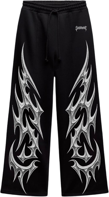 Steelwraith Straight Fit Baggy Pants By Sinthrone